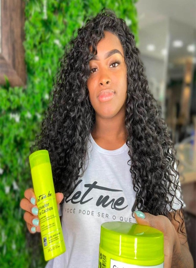 Let Me Be - Linha Cachos - Mascara Hidratante 250 Gr - (Curls Collection - Moisturizing Mask Net 8.81 Oz) - Image 2